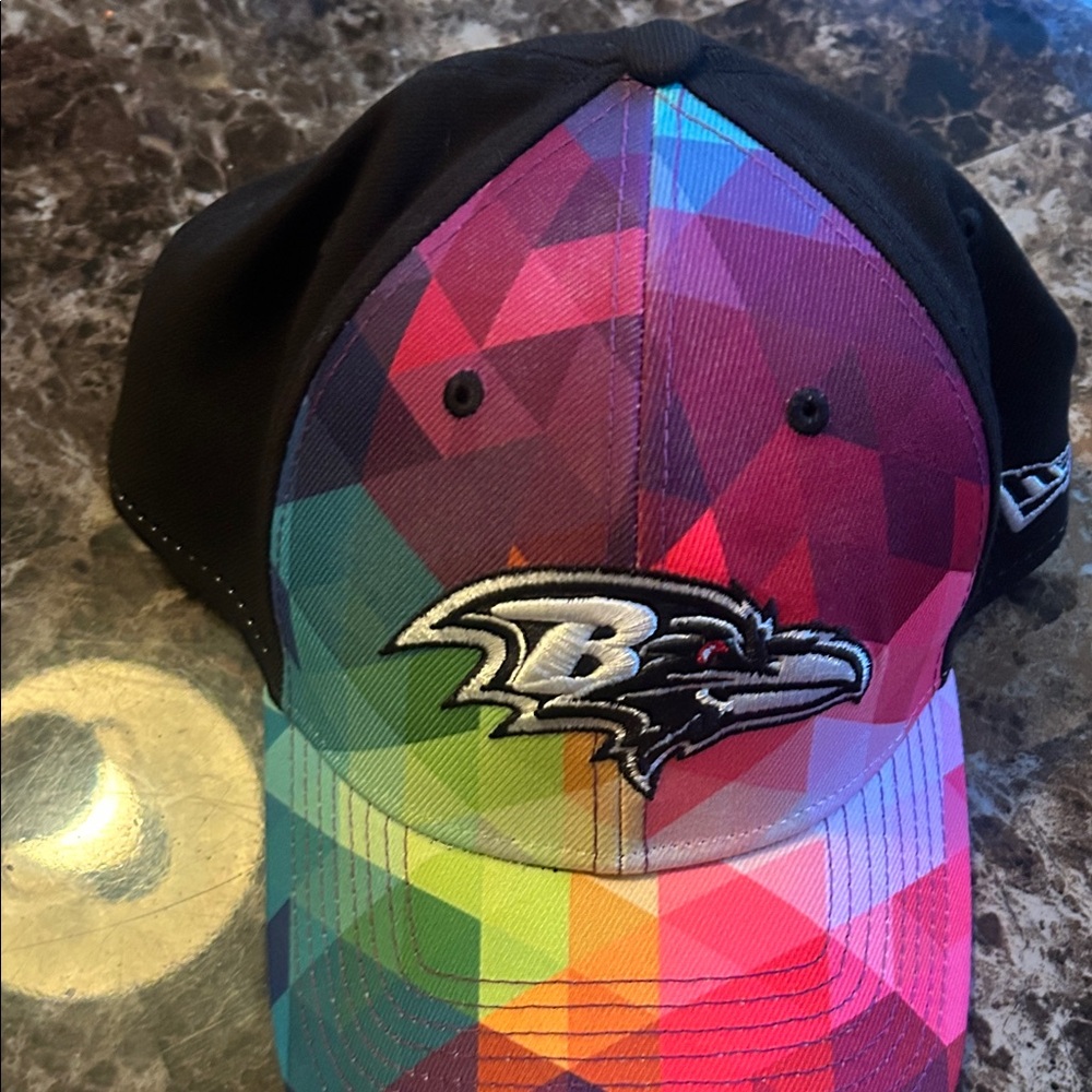 New Era Baltimore Ravens Multicolor Geometric Panel Cap